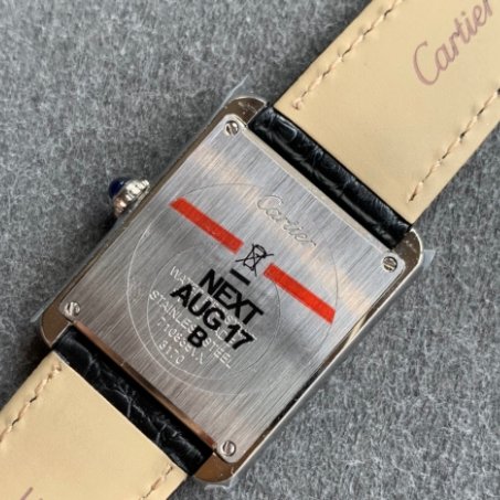 Cartier Tank Series W5200017 Quartz Women's Watch Diameter 34mm(replica watch)