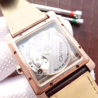 Cartier Tank Series W5330002 Watch Mechanical Men's Watch Size: 34mm*44mm(replica watch)