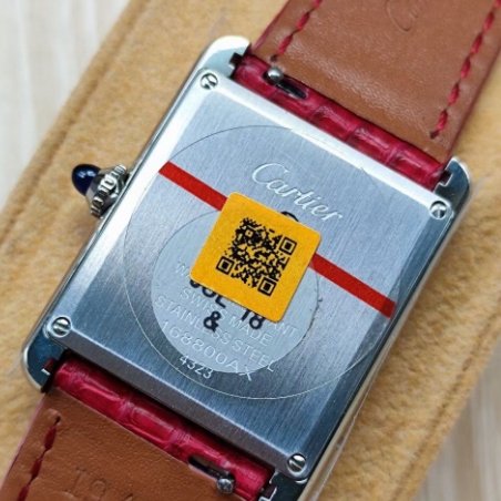 Cartier Tank series WSTA0054 quartz women's watch diameter 33.7mm×25.5mm/29.5mm×22mm(replica watch)