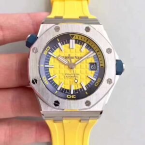 Audemars Piguet Royal Oak Offshore Series 15710ST.OO.A051CA.01 Mechanical Men's Watch Transparent Back Diameter 42mm(replica watch)