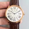 Cartier RONDE DE CARTIER series W6701009 mechanical men's watch diameter 42 mm(replica watch)