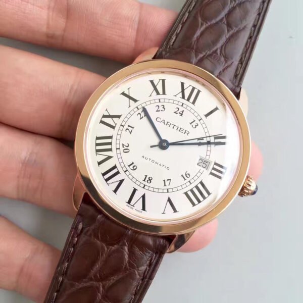 Cartier RONDE DE CARTIER series W6701009 mechanical men's watch diameter 42 mm(replica watch)