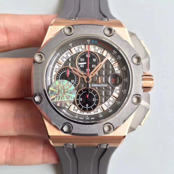Audemars Piguet Royal Oak Offshore Series 26568OM.OO.A004CA.01 Mechanical Men's Watch Diameter: 44mm(replica watch)