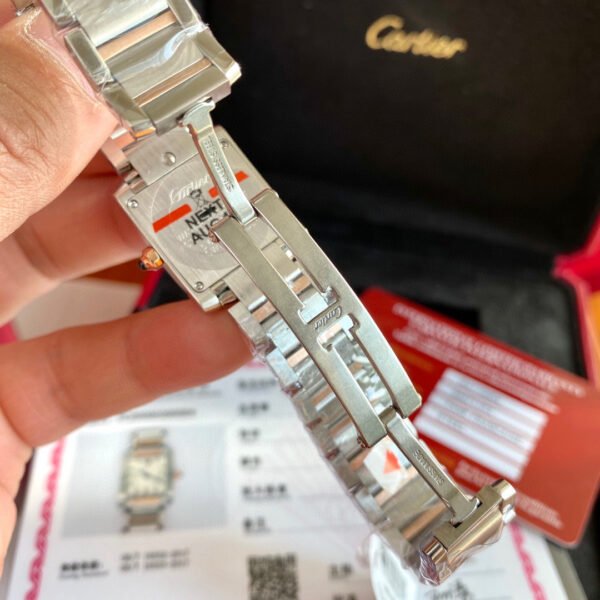Cartier Tank series WE110004 ladies quartz watch diameter: 25mm*20mm(replica watch)