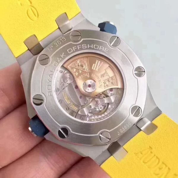 Audemars Piguet Royal Oak Offshore Series 15710ST.OO.A051CA.01 Mechanical Men's Watch Transparent Back Diameter 42mm(replica watch)